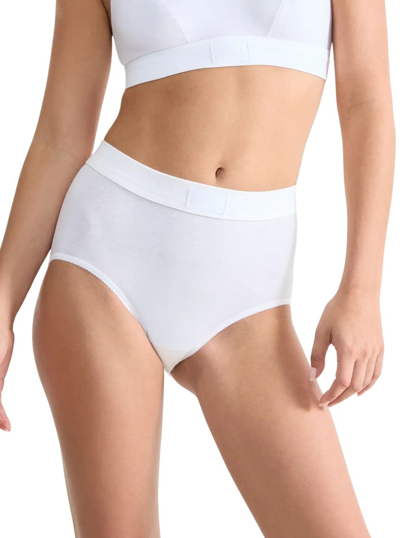SloggiBriefs 2 - packDouble Comfort 2 - Pack Maxi Briefs, WhiteBoxers & Briefs