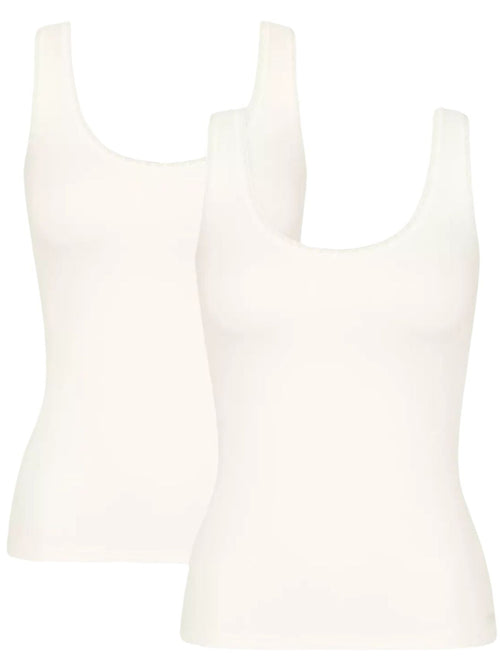 SloggiVests 2 - packGo 2 - Pack Stretch Tank Tops, WhiteBoxers - and - Briefs.net