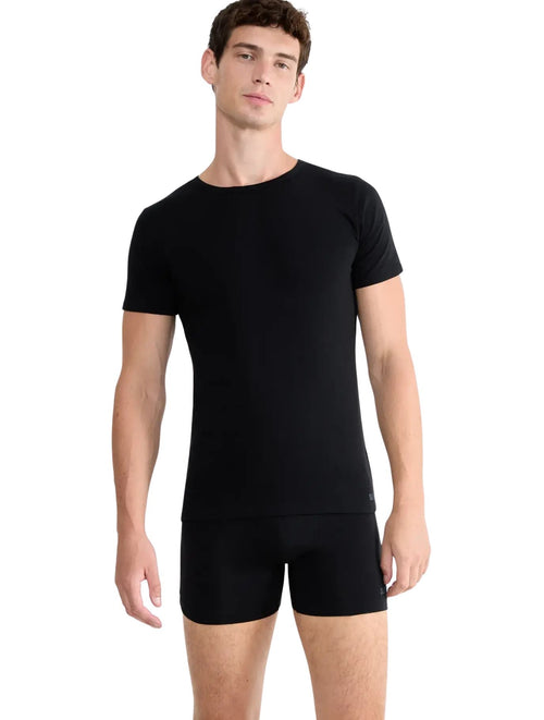 SloggiT-Shirts 2 - packGo ABC 2.0 2 - Pack Crew - Neck T-Shirts, BlackBoxers & Briefs