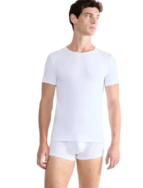 SloggiT-Shirts 2 - packGo ABC 2.0 2 - Pack Crew - Neck T-Shirts, WhiteBoxers & Briefs