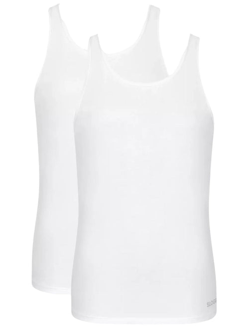 SloggiVests 2 - packGo ABC 2.0 2 - Pack Vests, WhiteBoxers & Briefs