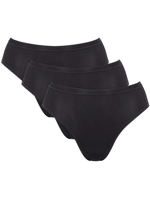 SloggiBriefs 3 - packGo Daily Cotton 3 - Pack Tai Briefs, BlackBoxers & Briefs