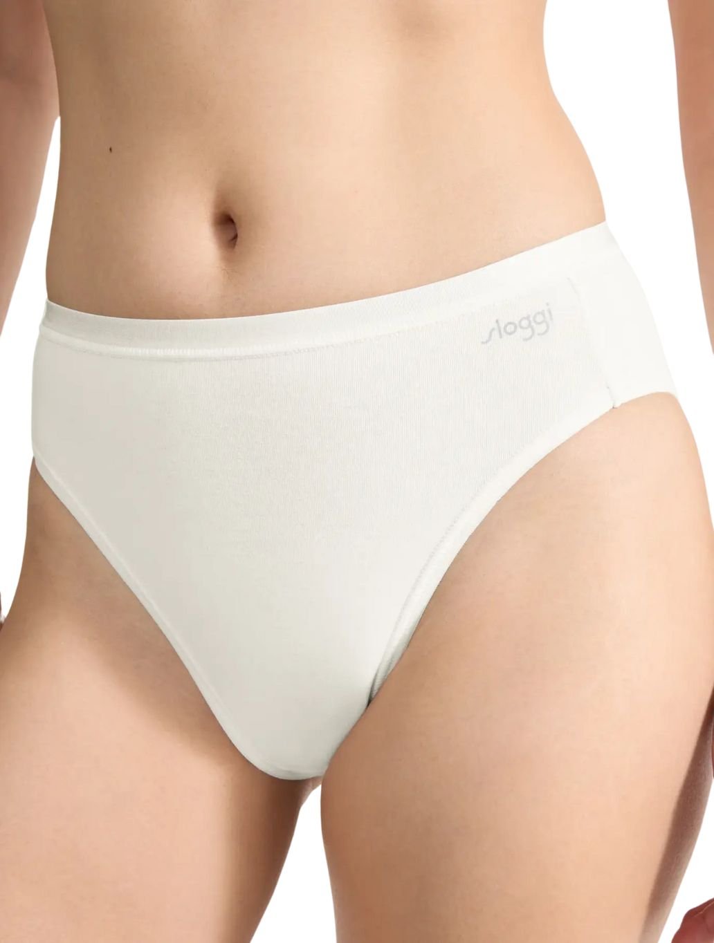 SloggiBriefs 3 - packGo Daily Cotton 3 - Pack Tai Briefs, Silk WhiteBoxers & Briefs