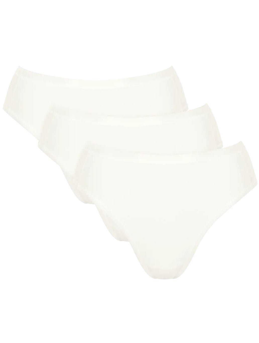 SloggiBriefs 3 - packGo Daily Cotton 3 - Pack Tai Briefs, Silk WhiteBoxers & Briefs