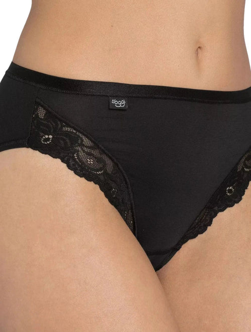 SloggiBriefRomance Supima Cotton Tai Brief, BlackBoxers & Briefs
