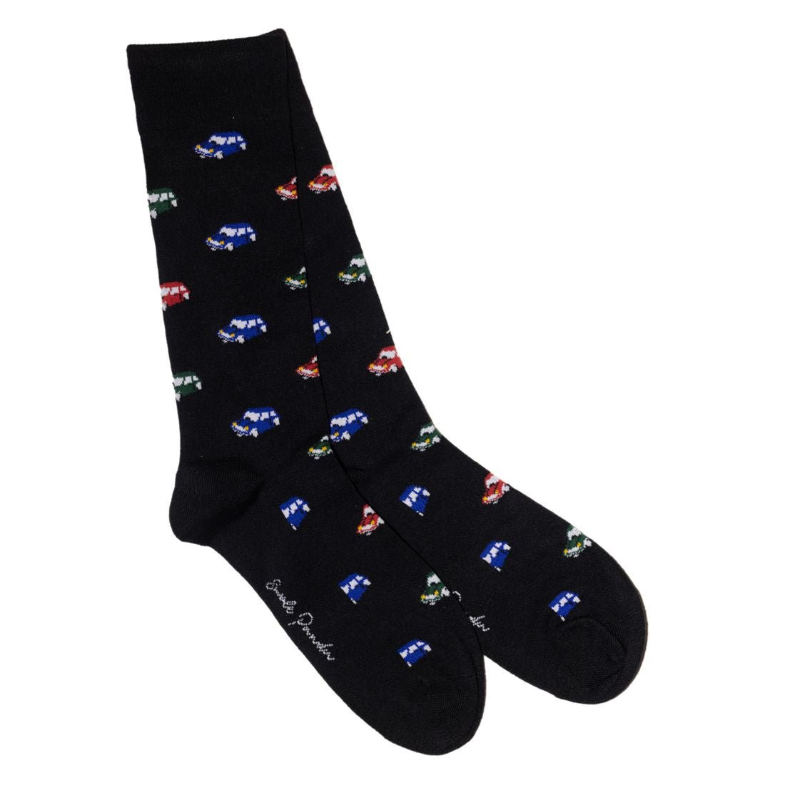 Swole PandaSocks 4 - pack4 - Pack Racing Cars Bamboo Socks Gift Box, Red/Black/BlueBoxers & Briefs