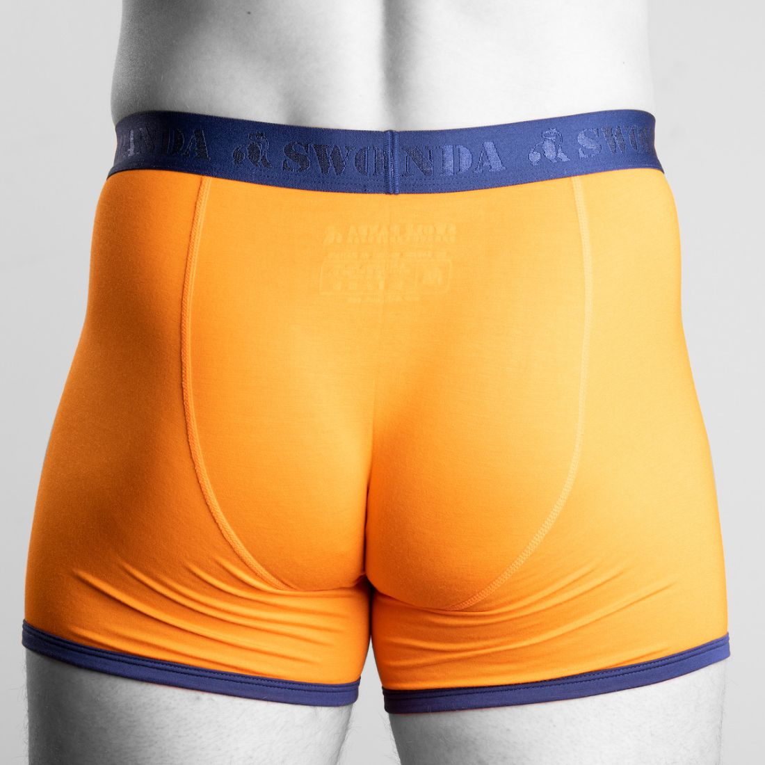 Swole PandaBoxer BriefBamboo Boxer Brief, Orange/blueBoxers & Briefs