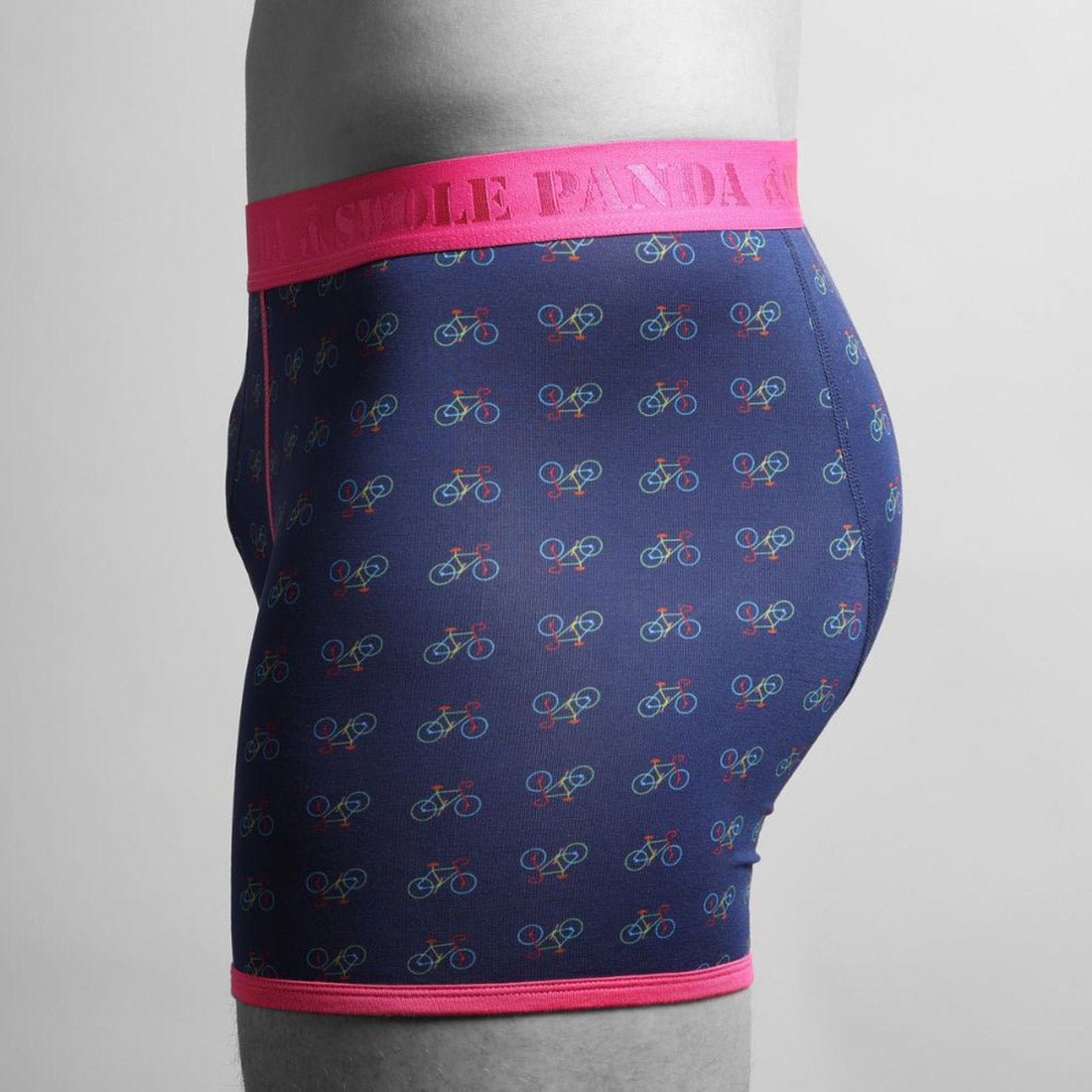 Swole PandaBoxer BriefBicycles Bamboo Boxer Brief, Blue/pinkBoxers & Briefs