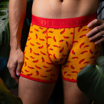 Swole PandaBoxer BriefChillies Bamboo Boxer Brief, OrangeBoxers & Briefs