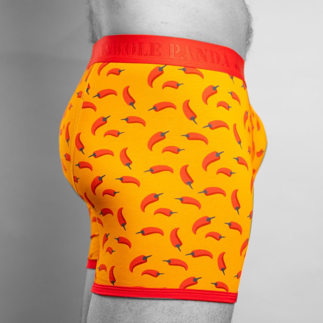 Swole PandaBoxer BriefChillies Bamboo Boxer Brief, OrangeBoxers & Briefs