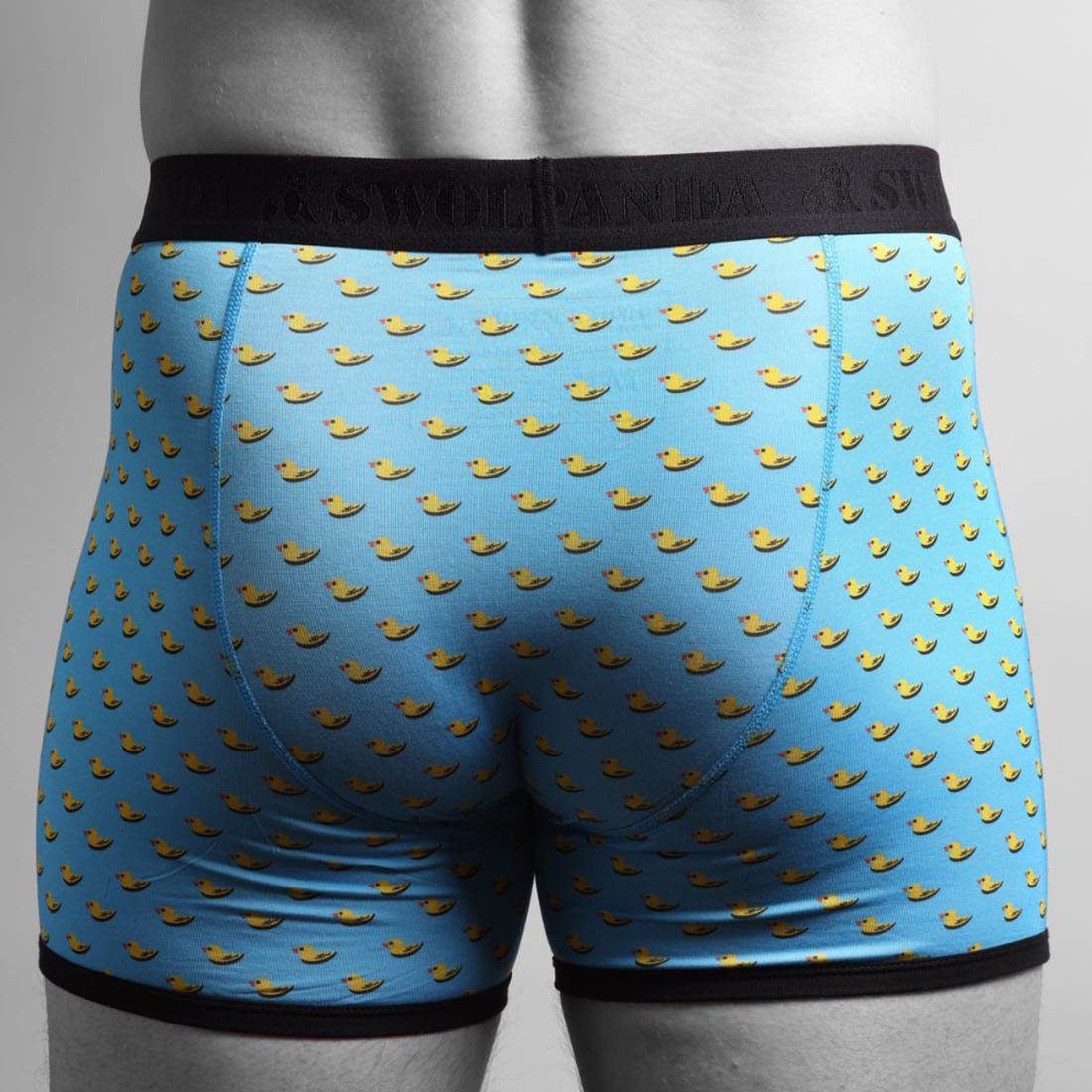 Swole PandaBoxer BriefDucks Bamboo Boxer Brief in Blue/blackBoxers & Briefs
