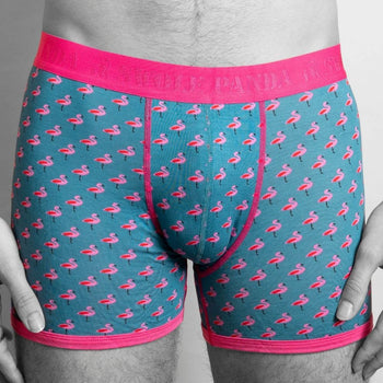 Swole PandaBoxer BriefFlamingos Bamboo Boxer Brief, Blue/pinkBoxers & Briefs