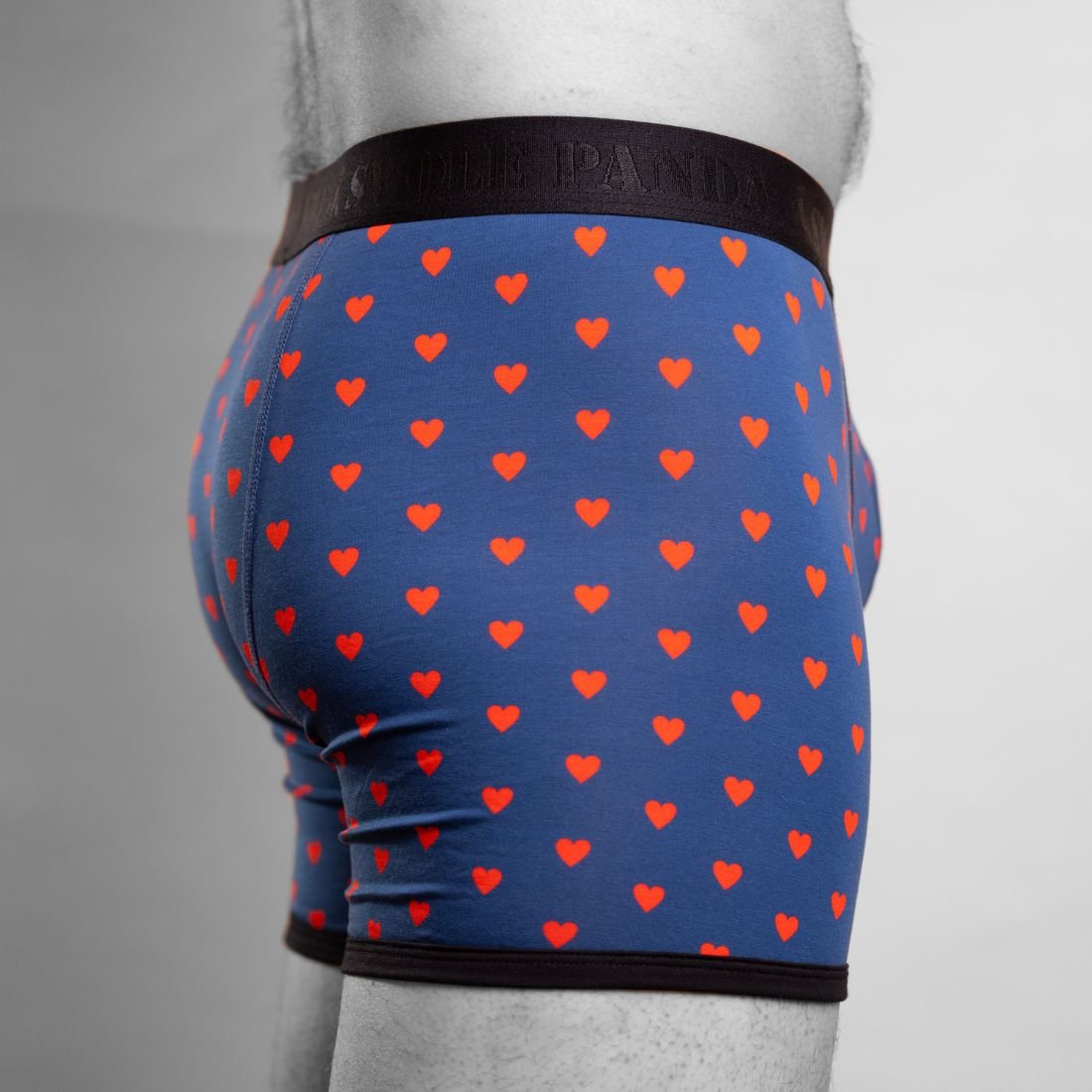 Swole PandaBoxer BriefHearts Bamboo Boxer Brief, Blue/redBoxers & Briefs