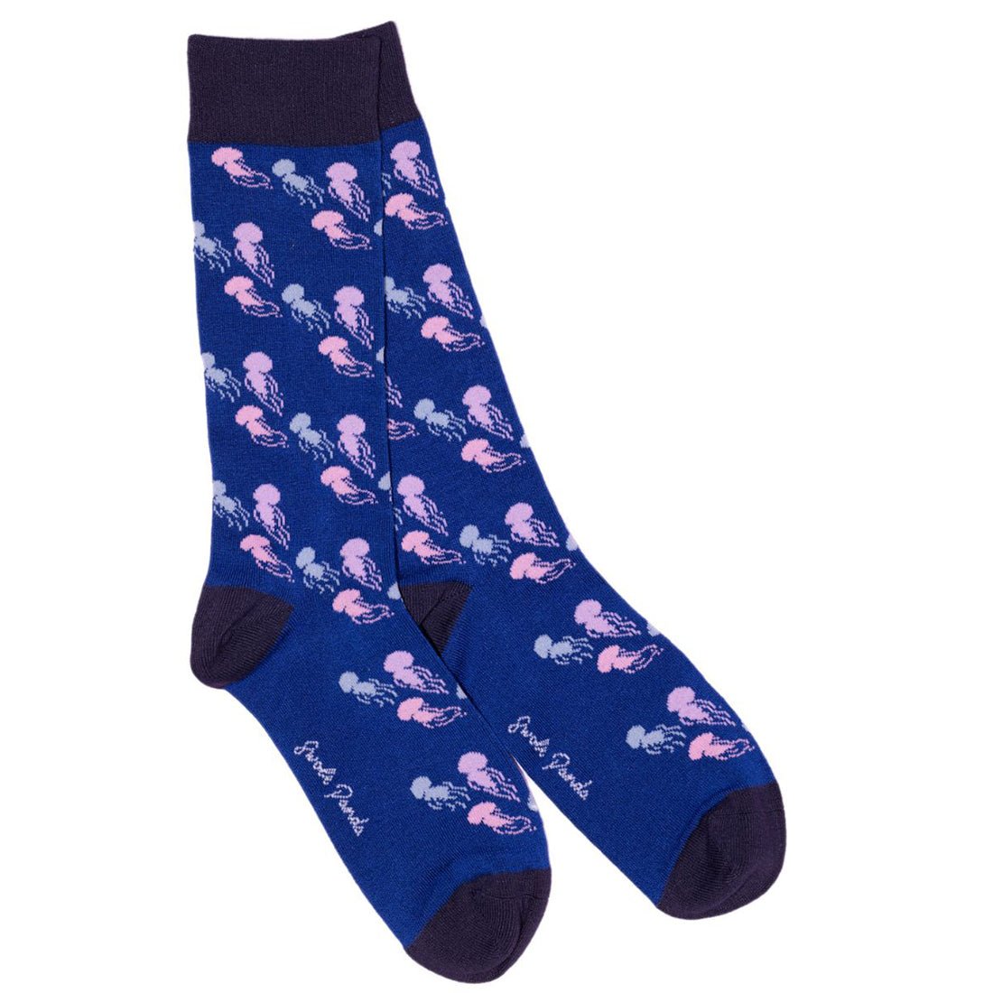 Swole PandaSocks SingleJellyfish Women's Bamboo Socks, Royal BlueBoxers & Briefs