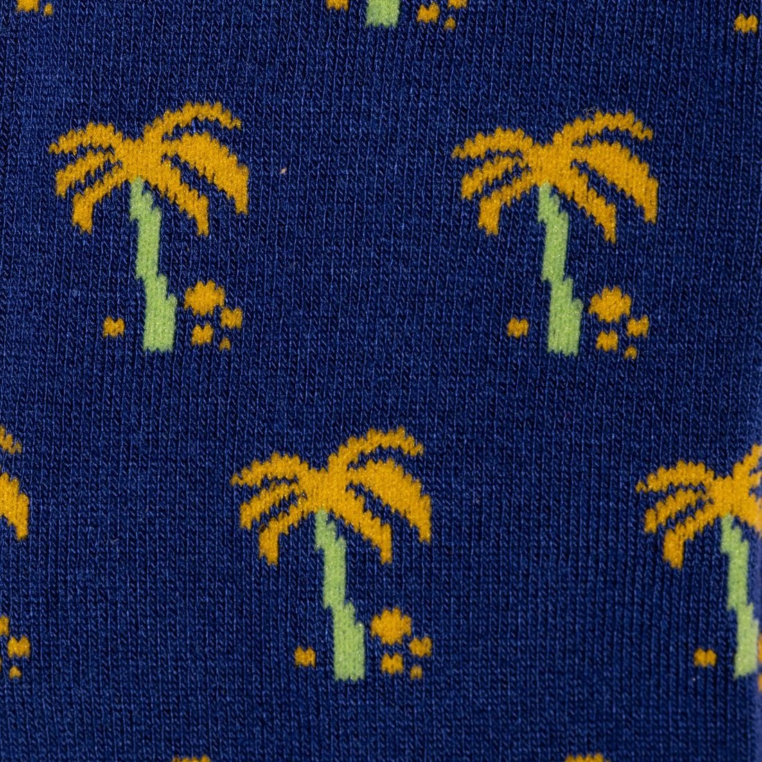Swole PandaSocks SinglePalm Tree Bamboo Socks, Blue/yellowBoxers & Briefs