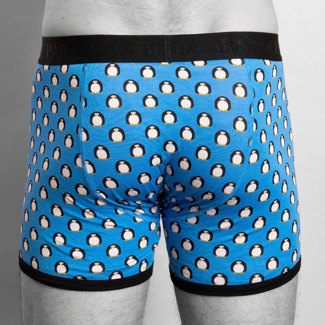Swole PandaBoxer BriefPenguins Bamboo Boxer Brief, Blue/blackBoxers & Briefs