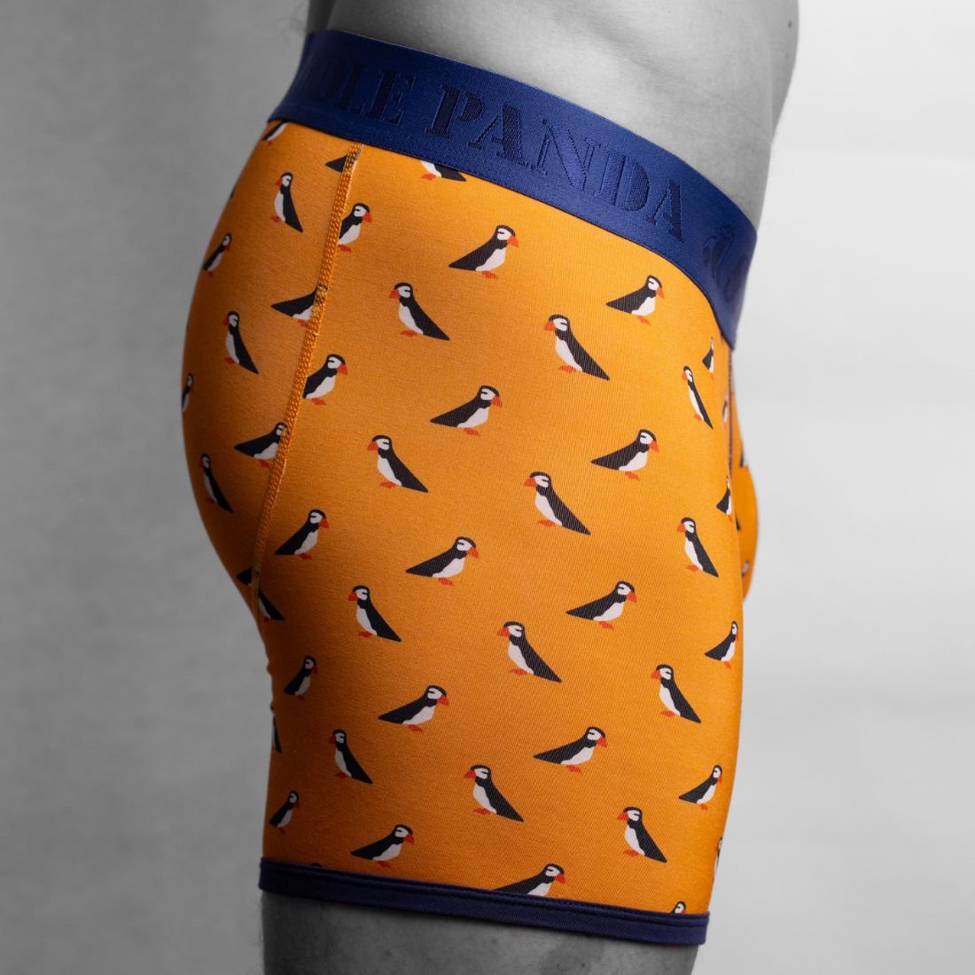 Swole PandaBoxer BriefPuffins Bamboo Boxer Brief, Orange/blueBoxers & Briefs