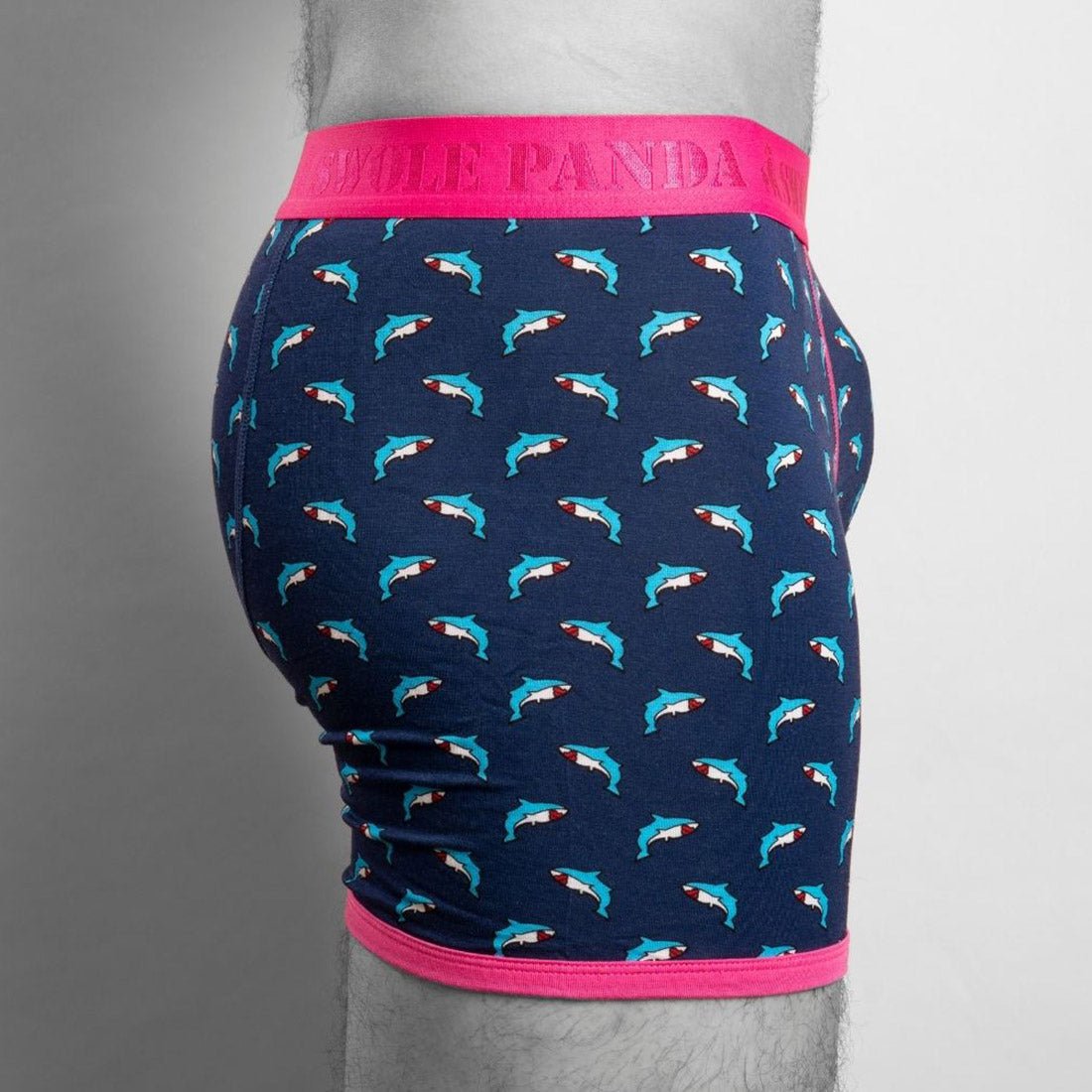 Swole PandaBoxer BriefSharks Bamboo Boxer Brief, Navy/pinkBoxers & Briefs