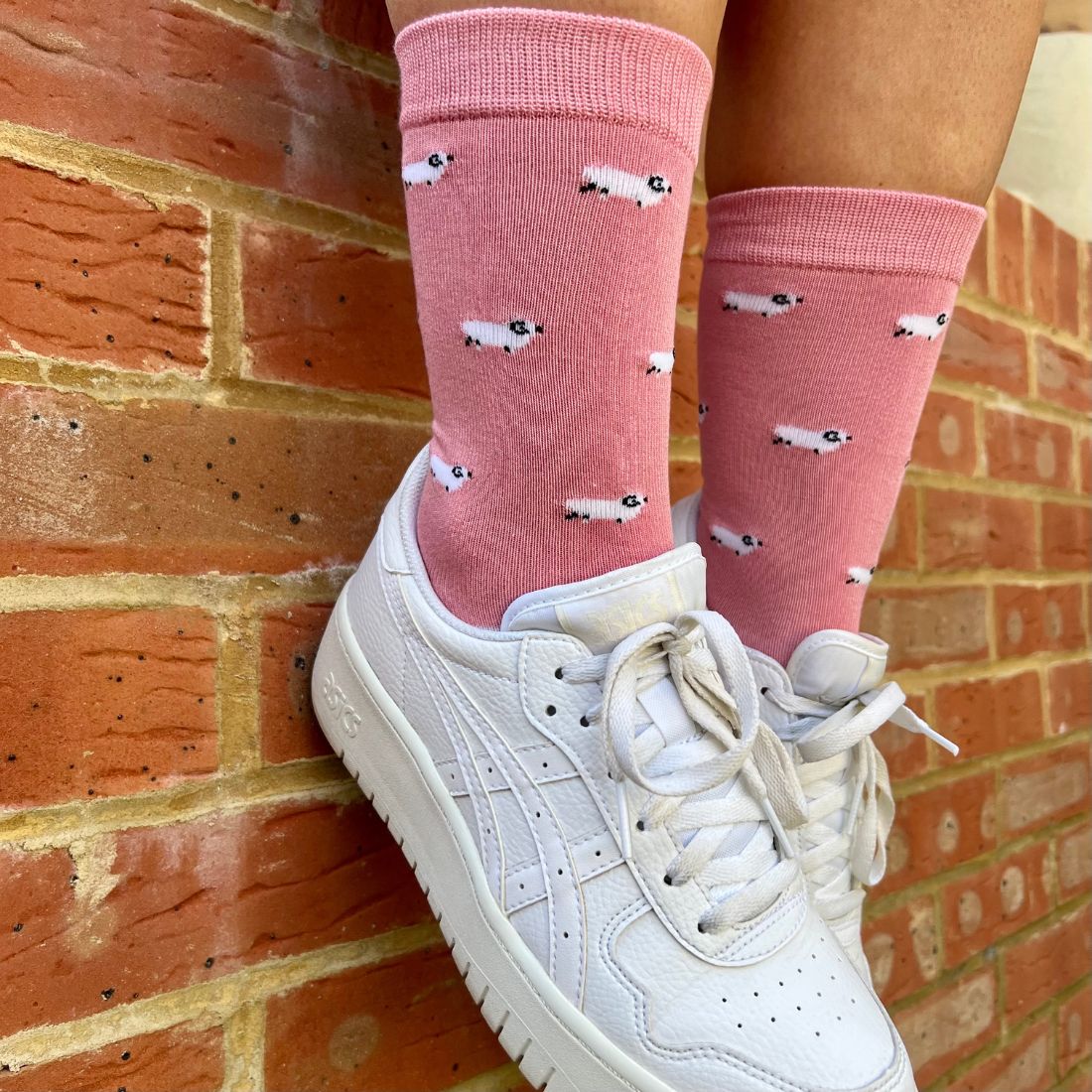 Swole PandaSocks SingleSheep Women's Bamboo Socks, PinkBoxers & Briefs