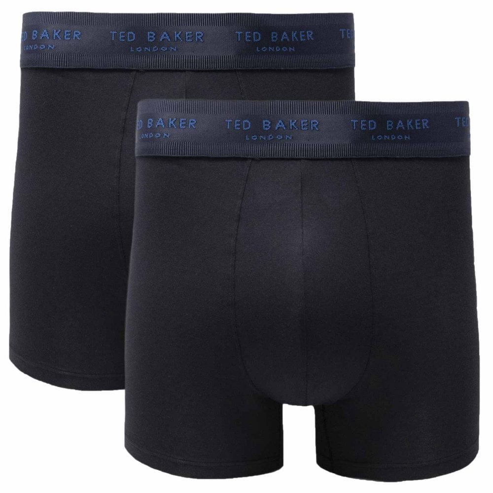 Hochwertige weiche Modal-Unterhosen im 2er-Pack, Schwarz