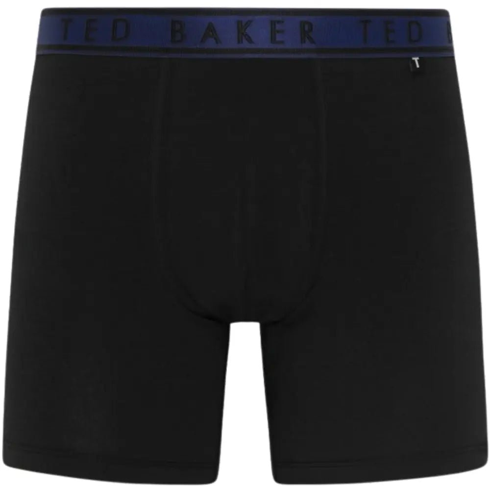 Ted BakerBoxer Briefs 3 - pack3 - Pack Contrast Waistband Boxer Briefs, Black w/ blue/pool/burgundyBoxers & Briefs