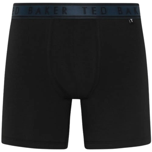 Ted BakerBoxer Briefs 3 - pack3 - Pack Contrast Waistband Boxer Briefs, Black w/ blue/pool/burgundyBoxers & Briefs