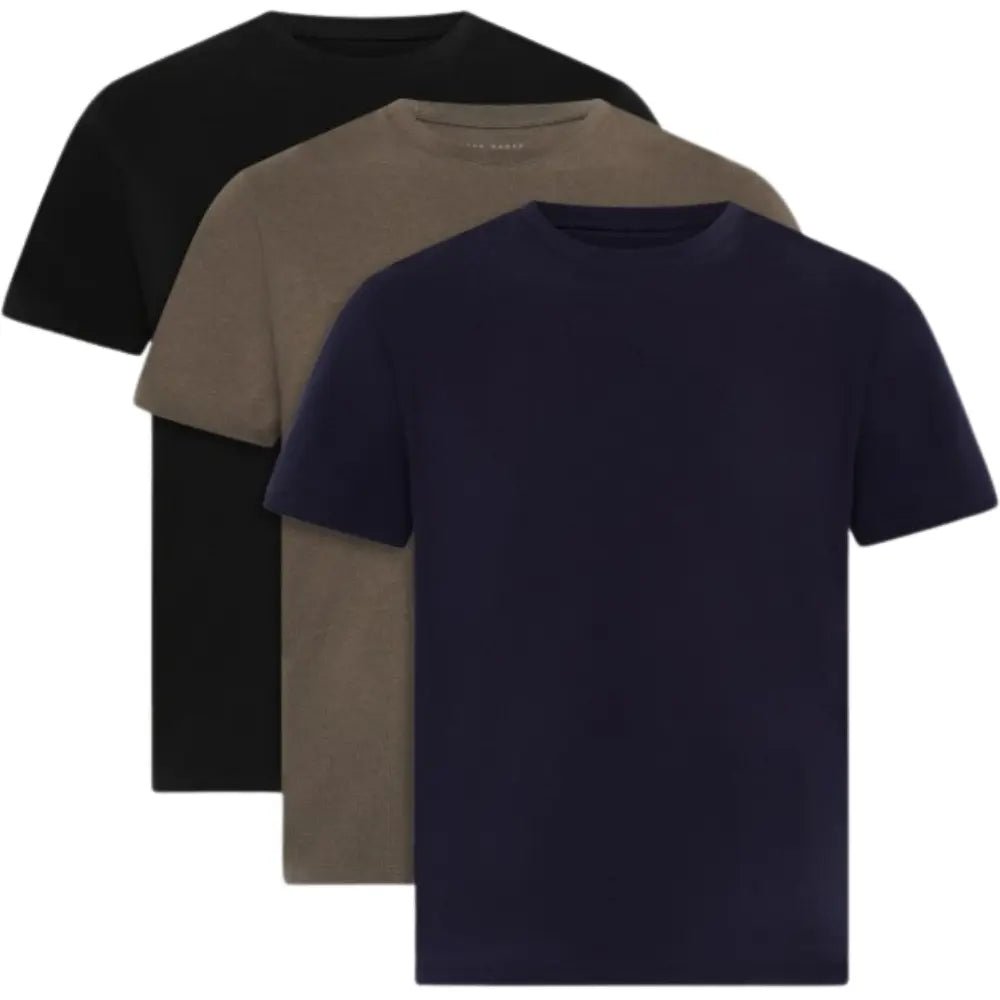 Ted BakerT-Shirts 3 - pack3 - Pack Cotton Stretch Crew - Neck T-Shirts, Navy/Khaki/BlackBoxers & Briefs