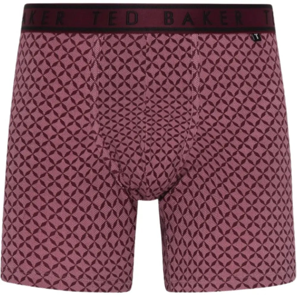 Ted BakerBoxer Briefs 3 - pack3 - Pack Geo Print Boxer Briefs, Black/ClaretBoxers & Briefs
