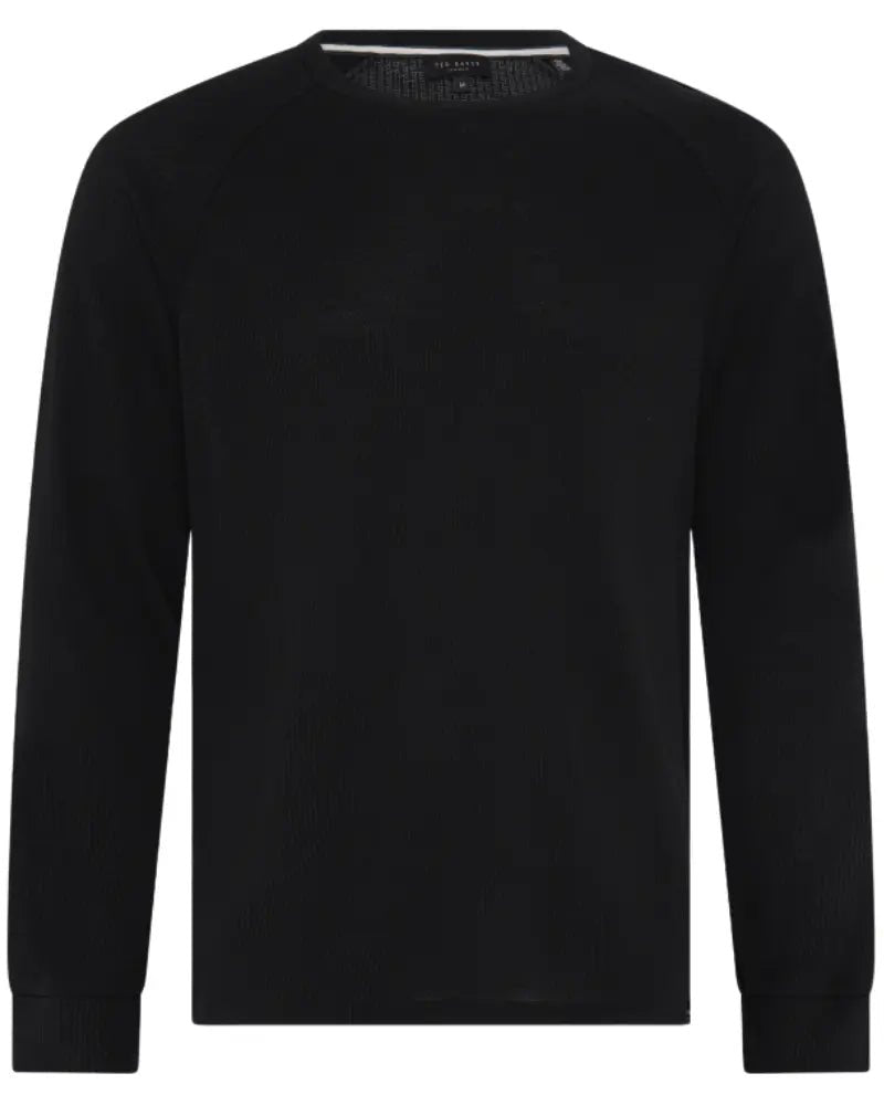 Ted BakerTracksuitWaffle Long - Sleeve Top & Joggers Lounge Set, BlackBoxers & Briefs