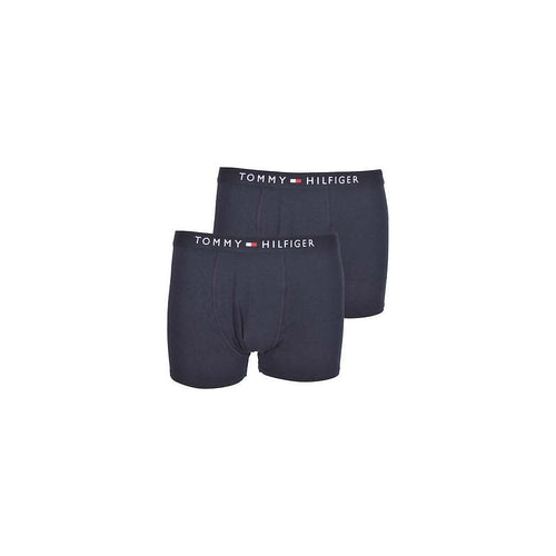 2-Pack Classic Logo Boys Boxer Trunks, Navy