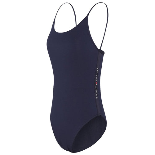 Maillot de bain une pièce effronté, blazer bleu marine