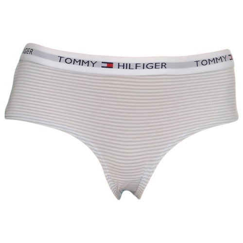 Ikonischer Shorty-Slip aus Baumwolle, blau gestreift