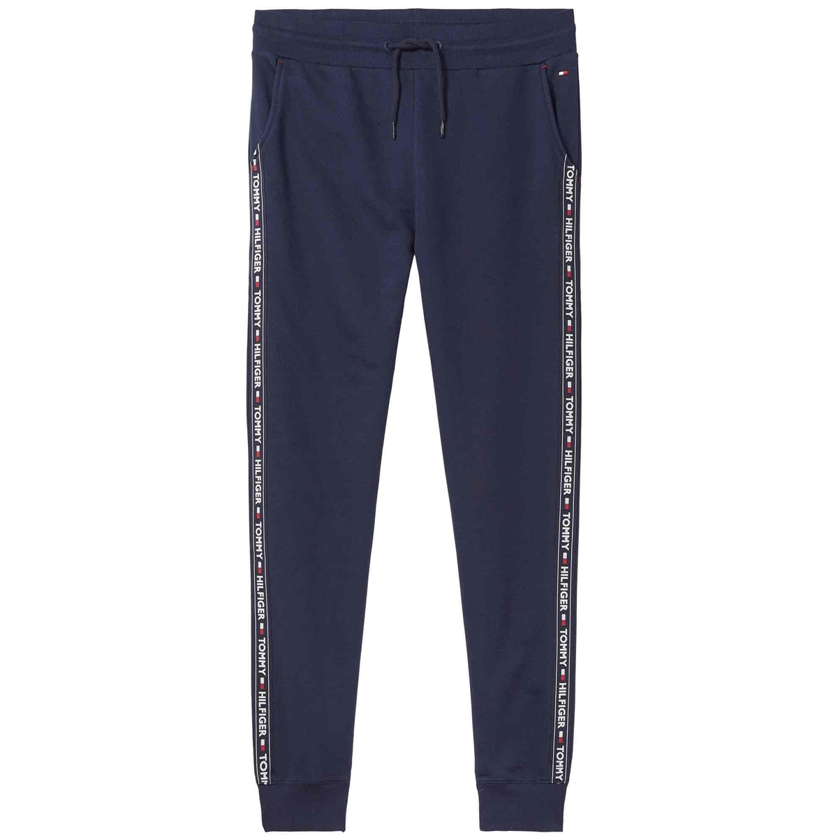 Icon Hawk Logo Tape Jogging Bottoms, Navy Blazer