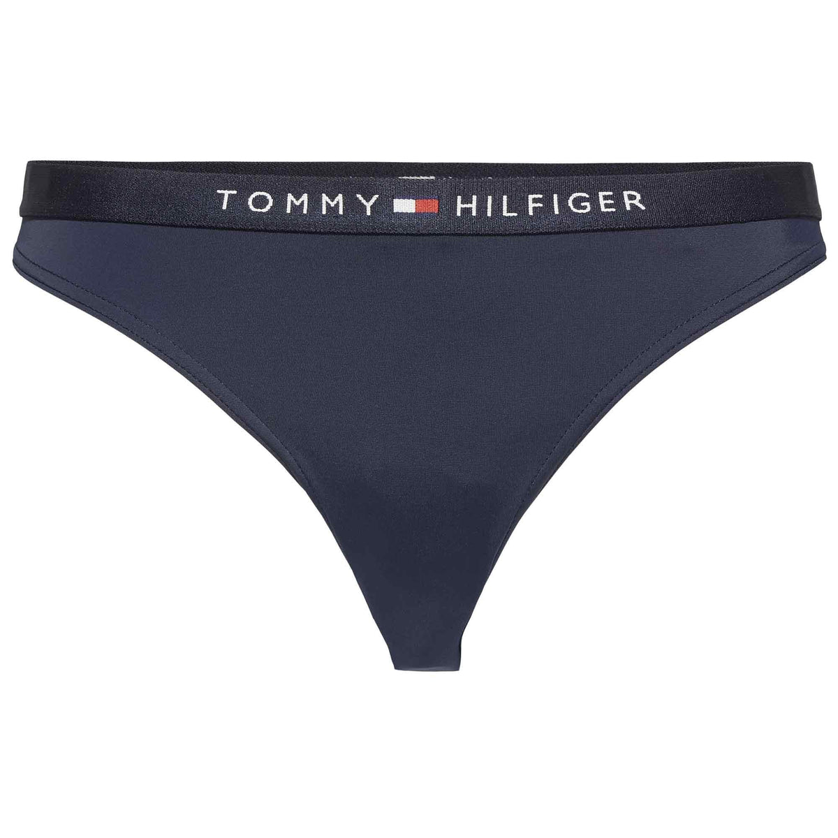 Logo Waistband Bikini, Navy Blazer