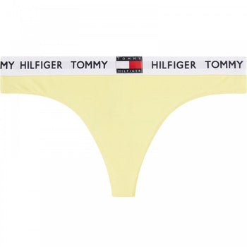 Logo-Tanga aus Bio-Baumwolle, Elfengelb