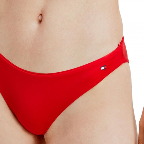 Bas de maillot de bain réversible, logo WW AOP Rose