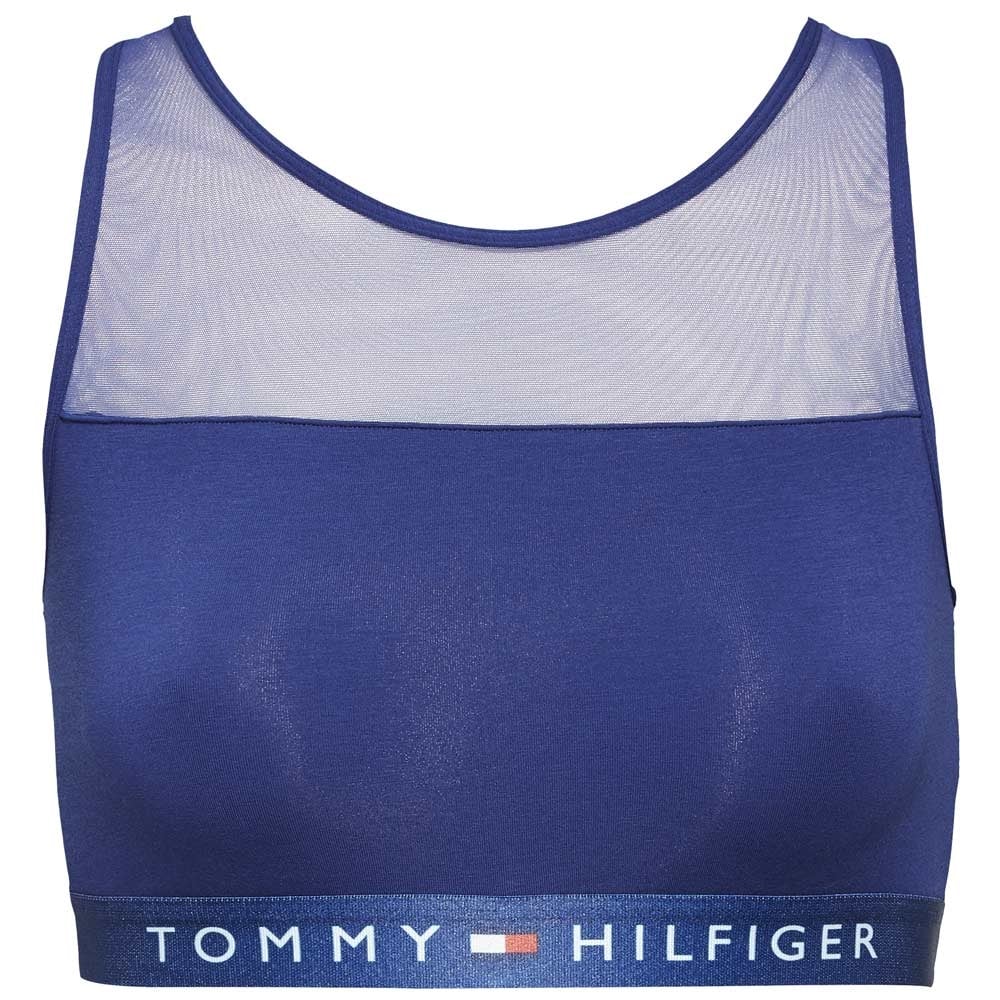 Bralette en coton Sheer Flex, profondeurs bleues