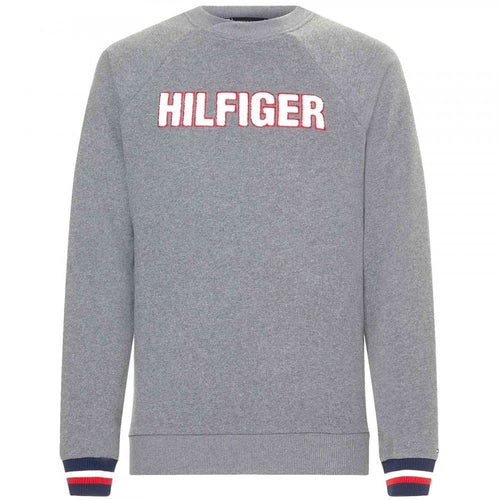 Textured Logo Signature Cuff Sweatshirt, Zink Vigore/Recover