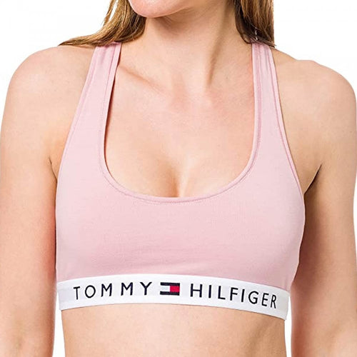 Original Baumwoll-Bralette, Gletscherrosa