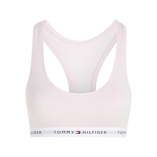 Tommy Icons Ungefüttertes Bralette, Hellrosa