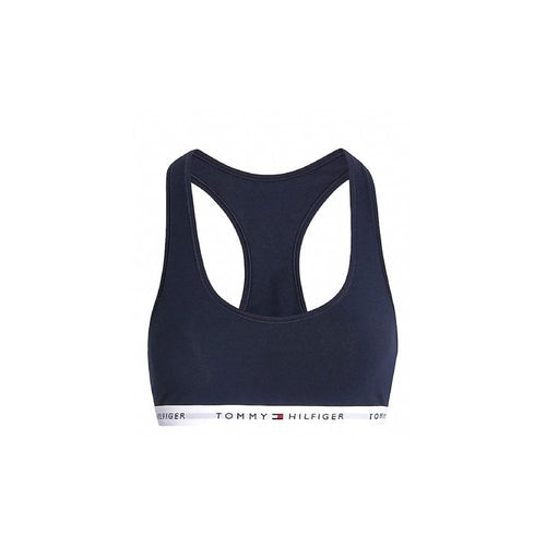Tommy Icons Ungefüttertes Bralette, Marineblau