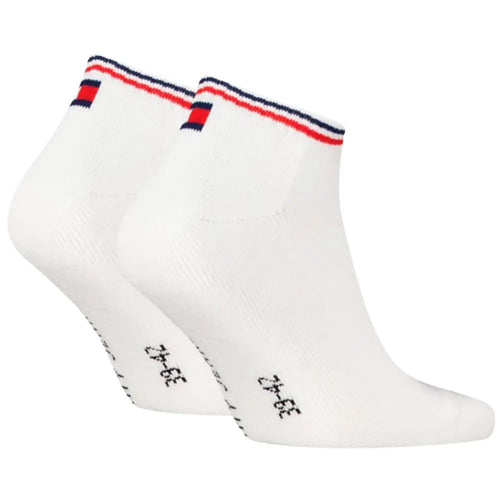 Tommy HilfigerSocks 2 - pack2 - Pack Tommy Jeans Logo Sports Trainer Socks, WhiteBoxers & Briefs