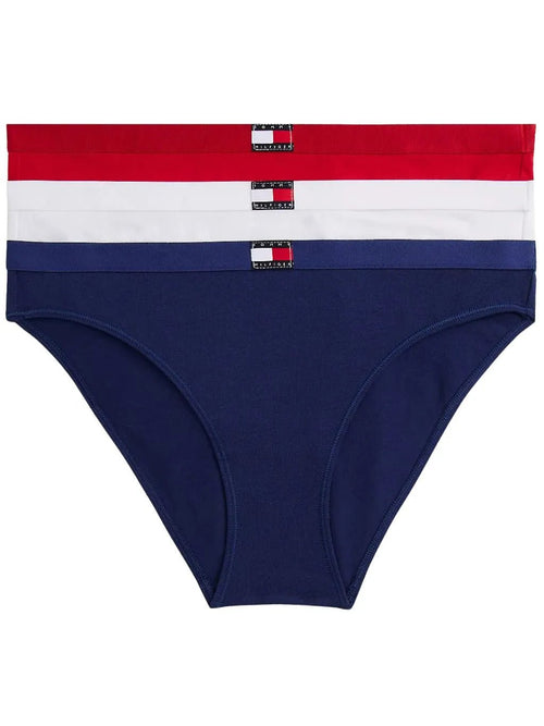 Tommy HilfigerBriefs 3 - pack3 - Pack Heritage Badge Bikini Briefs, Red/White/NavyBoxers & Briefs