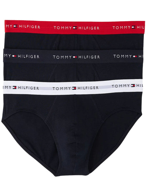 Tommy HilfigerBriefs 3 - pack3 - Pack Heritage Logo Briefs, Navy w/ red/white/navyBoxers - and - Briefs.net