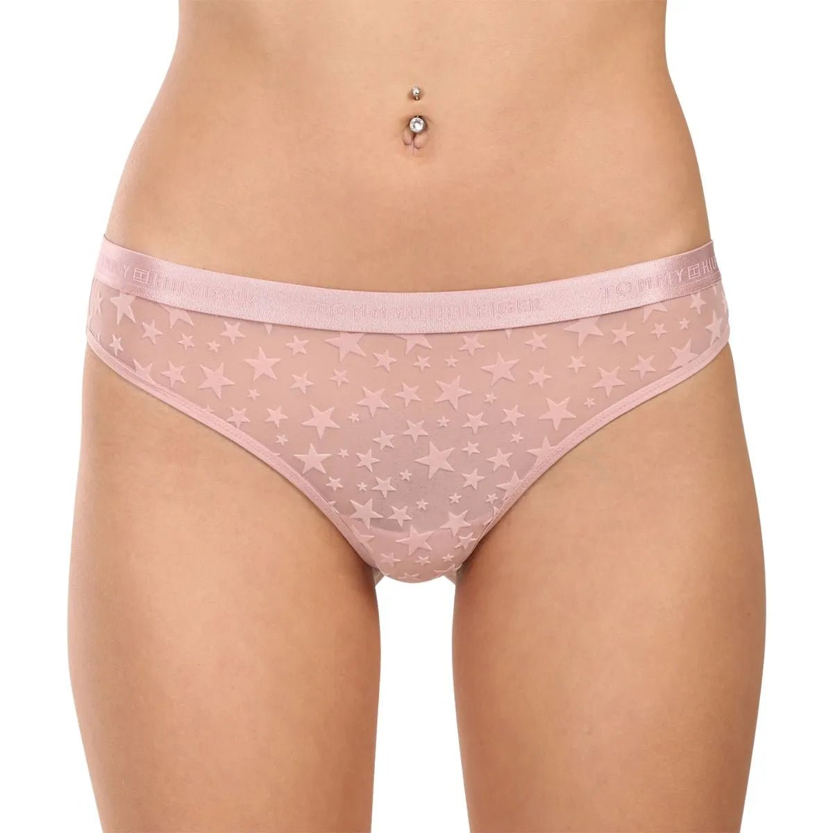 Tommy HilfigerThongs 3 - pack3 - Pack Mesh Stars Thongs Gift Set, Navy/Pink/RedBoxers & Briefs