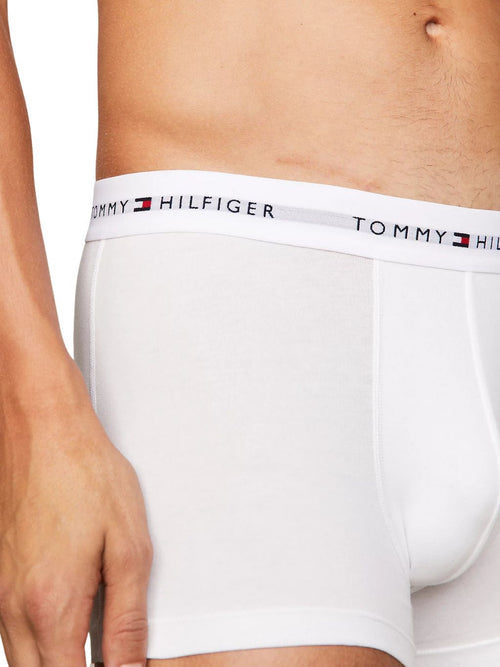 Tommy HilfigerTrunks 3 - pack3 - Pack Premium Essential Boxer Trunks, Black/White/GreyBoxers - and - Briefs.net