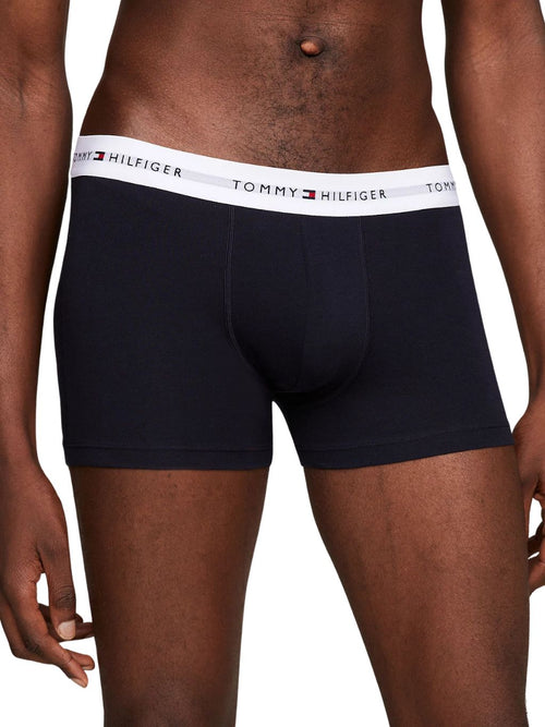 Tommy HilfigerTrunks 3 - pack3 - Pack Premium Essential Boxer Trunks, NavyBoxers - and - Briefs.net