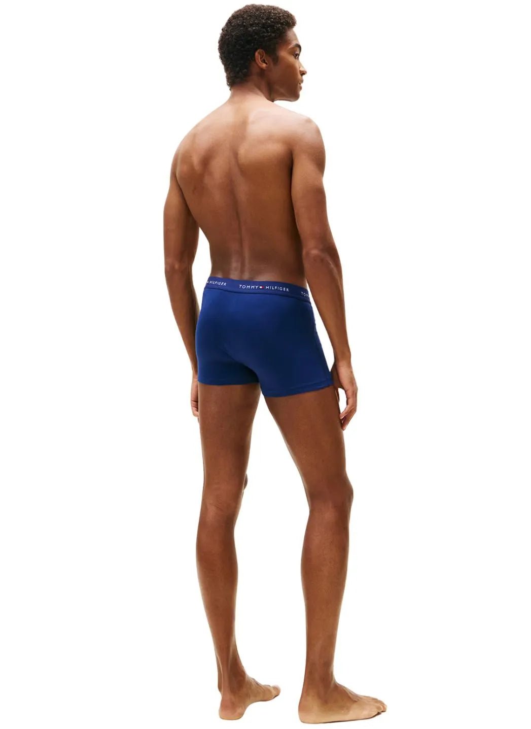 Tommy HilfigerTrunks 3 - pack3 - Pack Signature Cotton Boxer Trunks, Blue/Navy/BlackBoxers & Briefs