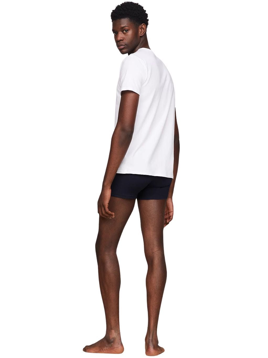 Tommy HilfigerT-Shirts 3 - pack3 - Pack Stretch Cotton V - Neck T-Shirts, WhiteBoxers - and - Briefs.net