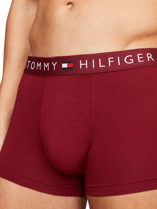 Tommy HilfigerTrunks 3 - pack3 - Pack TH Original Logo Boxer Trunks, Navy/White/RougeBoxers - and - Briefs.net